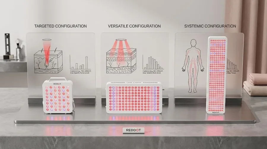Deeper notes on the top three clinical configurations — Best led light therapy e