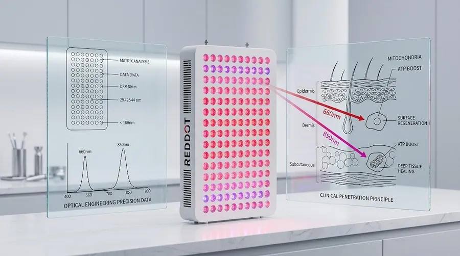 The optical physics and engineering behind clinical efficacy — Best led light th